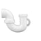 Charlotte Pipe And Foundry Charlotte Pipe Schedule 40 1-1/2 in. Hub X 1-1/2 in. D Slip PVC P-Trap with Union 1 pk PVC00711P0600 - alternate 2